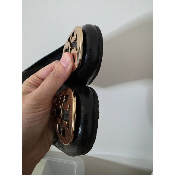 Tory Burch Sally Wedge Black Pumps W5.5 (2.5" heel) - Picture 7 of 10